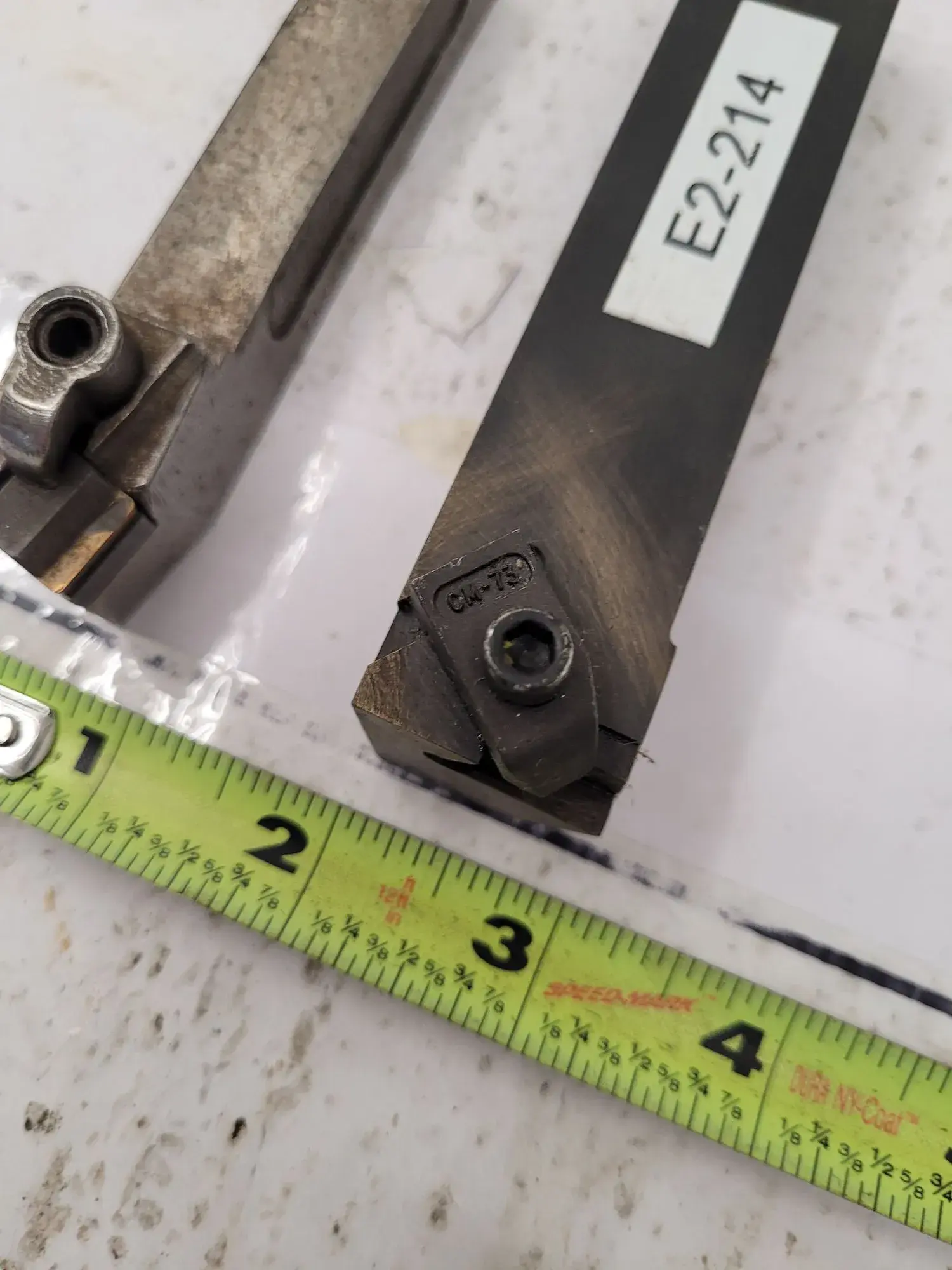 Kennametal, tool holders, LOT of 2, .750" #KSBR12 (4.5" OAL) and 1" #NER-163C NI6 (5" OAL) - Image 5