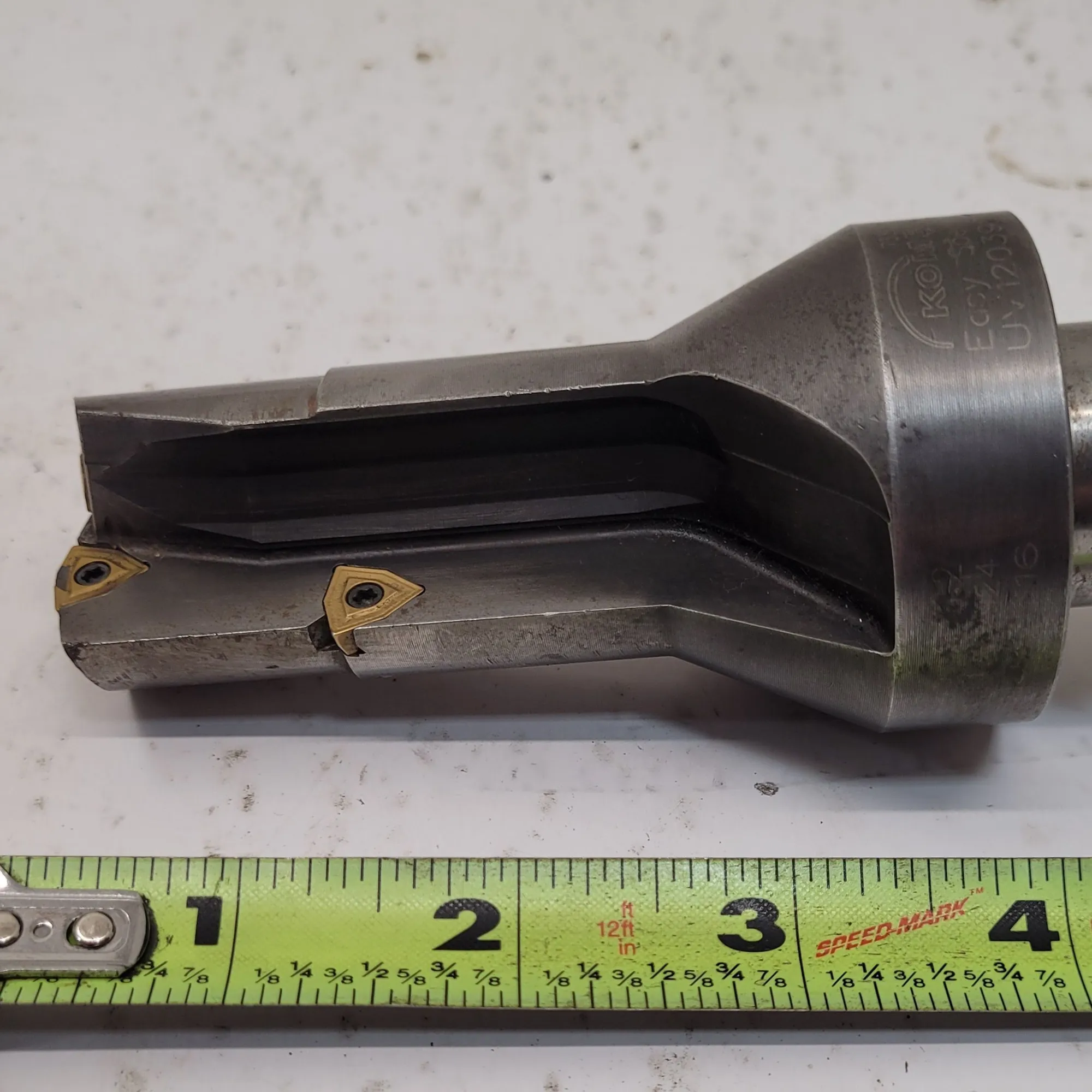 Komet #UV12 03920, indexable drill, 30 mm diameter, 5" OAL, 2 flutes - Image 2