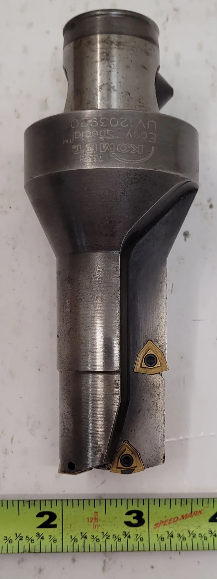Komet #UV12 03920, indexable drill, 30 mm diameter, 5" OAL, 2 flutes - Image 3