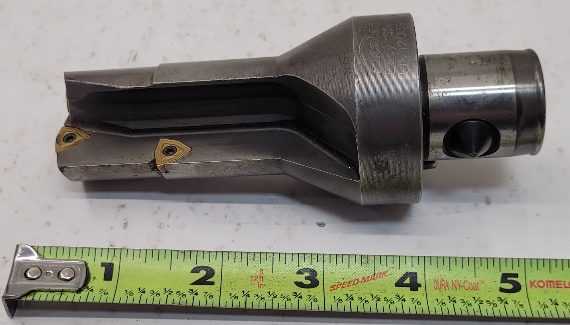 Komet #UV12 03920, indexable drill, 30 mm diameter, 5" OAL, 2 flutes - Image 5