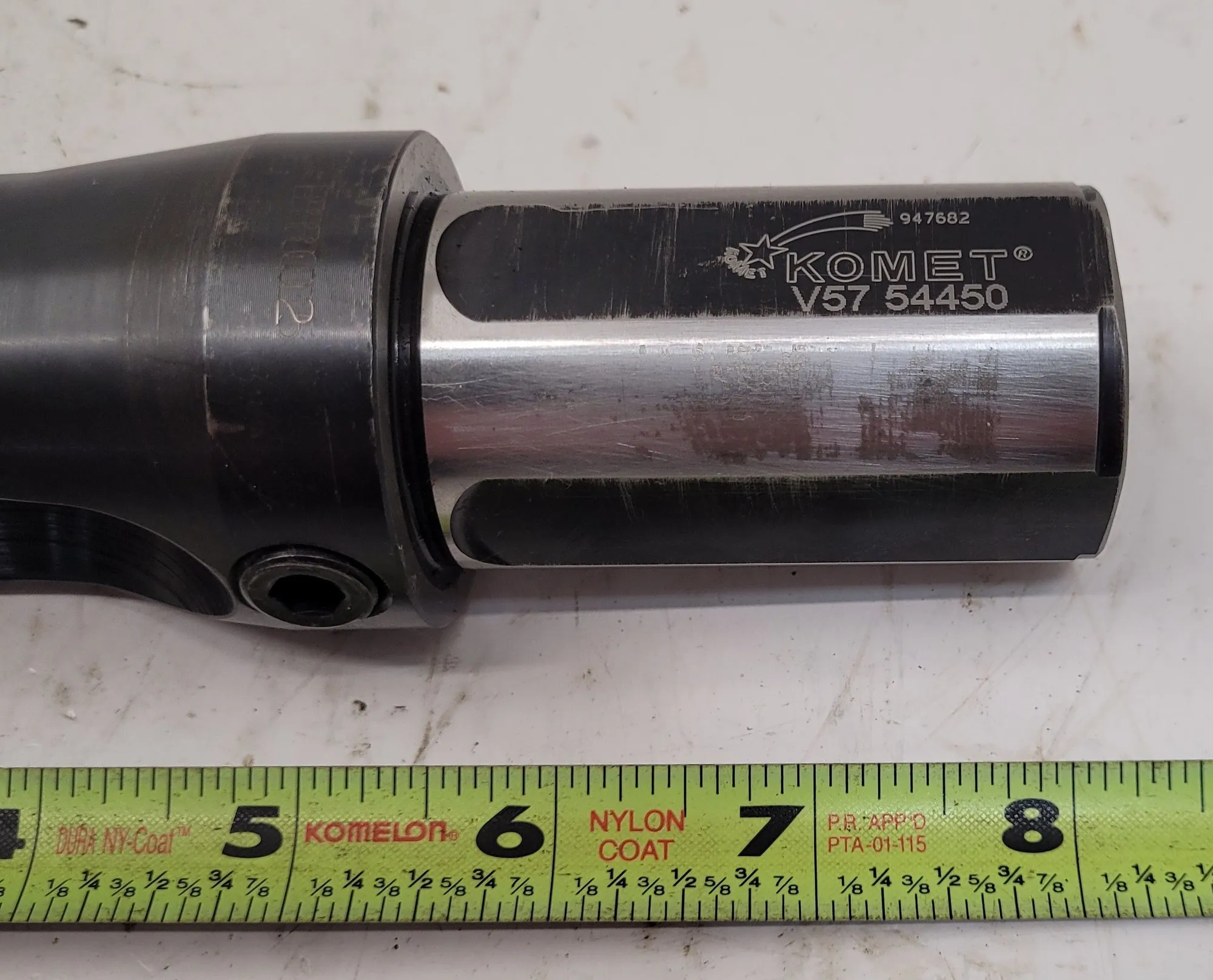Komet #V57 54450, indexable drill, 1.70" flute diameter, 2.5" x 1.37" shank, 8.125" OAL, 2 flutes - Image 2