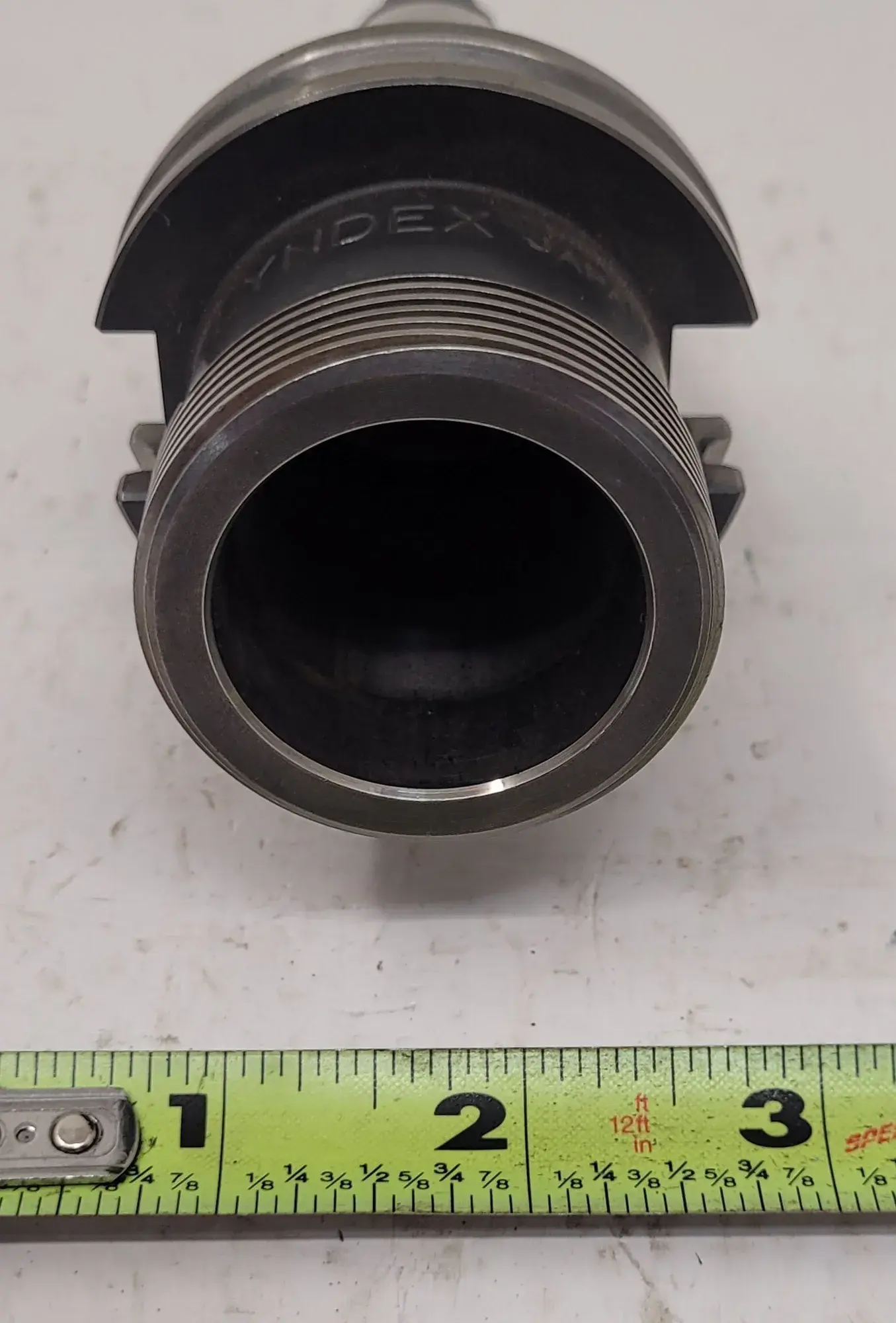 Lyndex #C40S7-1000, CAT 40 tool holder, 1.375" bore diameter, 2-1/8" projection, 6" OAL - Image 2