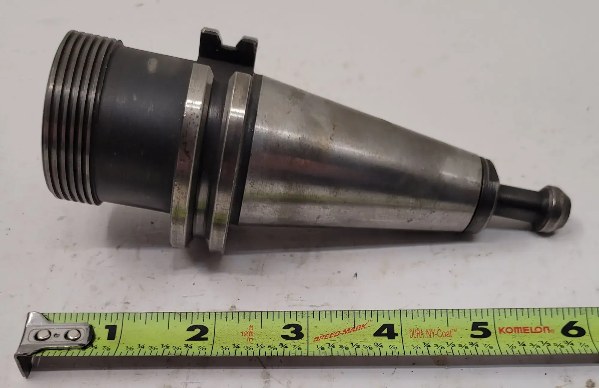 Lyndex #C40S7-1000, CAT 40 tool holder, 1.375" bore diameter, 2-1/8" projection, 6" OAL - Image 3