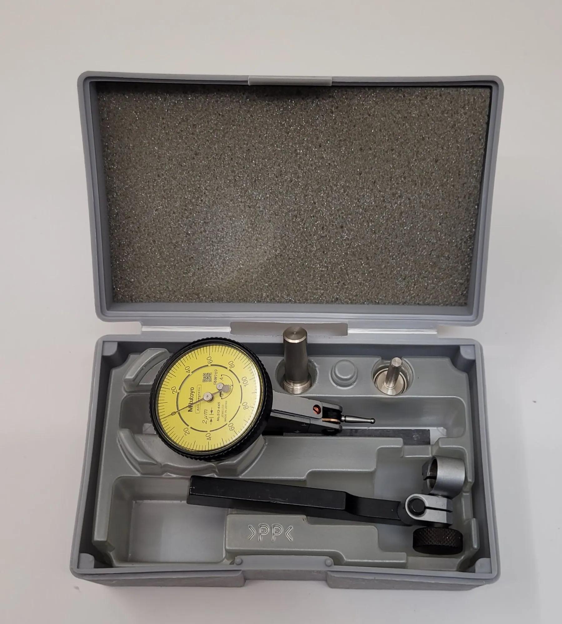 Mitutoyo #513-445, dial test indicator, carbide contact point, 0.4 mm range, .002 mm grad. - Image 3