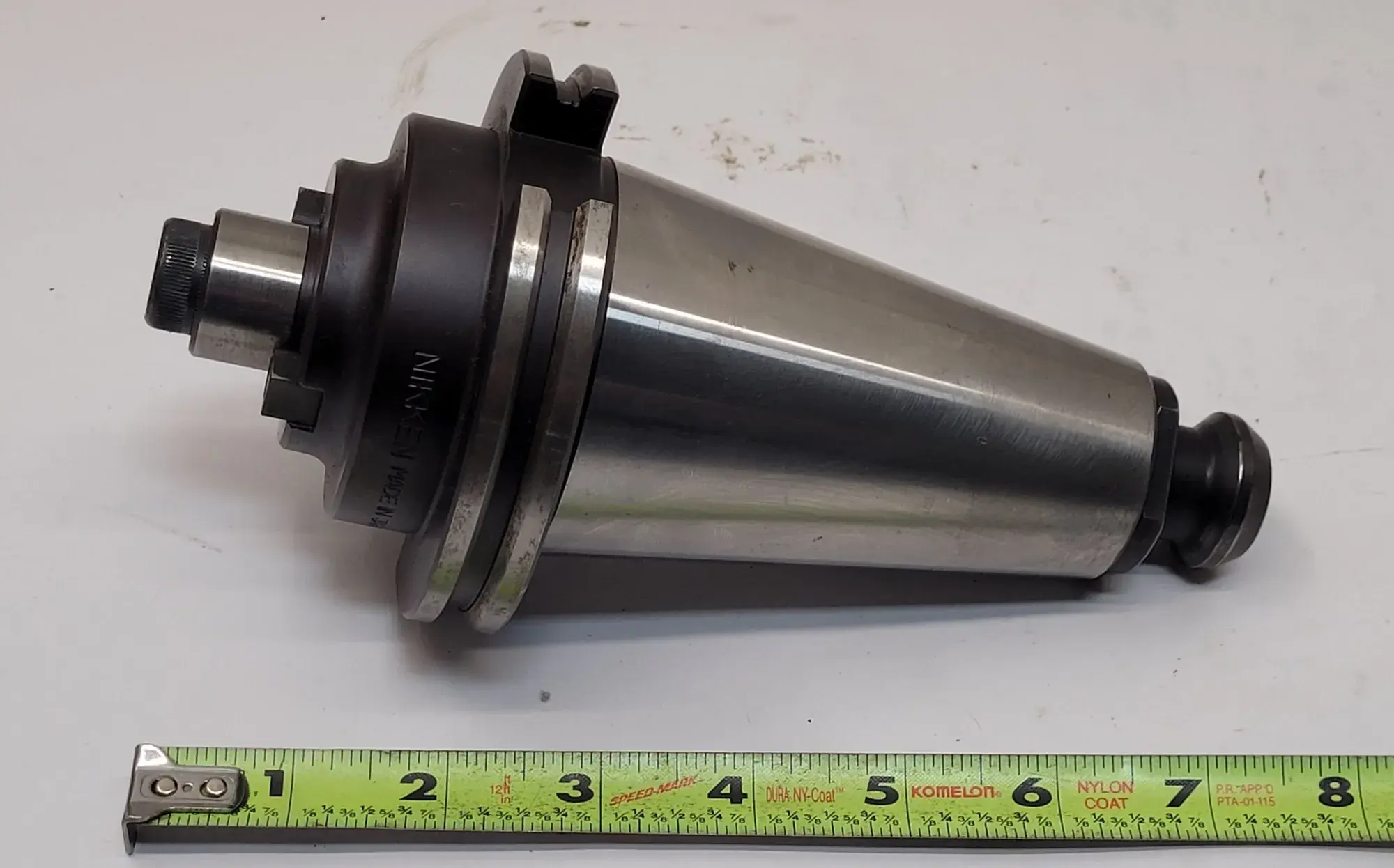 Nikken #CAT50-FMD25.4-45U, CAT 50 shell mill holder, 1" pilot, 3/8" key, 45 mm projection, 7" OAL - Image 5