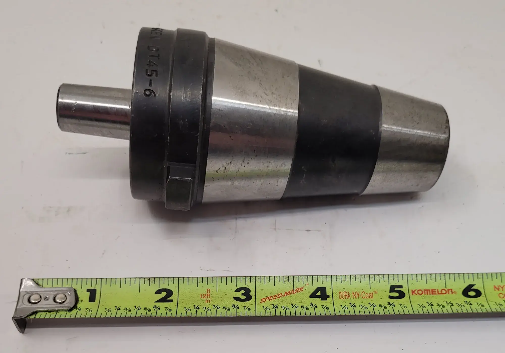 Nikken #DT454-6, CAT 45 tool holder, 1/8" bore, 5-1/4" OAL - Image 2