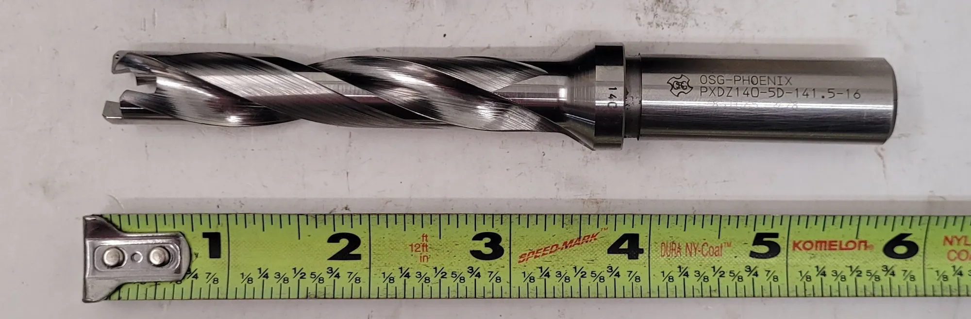 OSG #PXDZ140-5D-141.5-16, Phoenix exchangeable head drill, 14 mm diameter, 5xD - Image 3