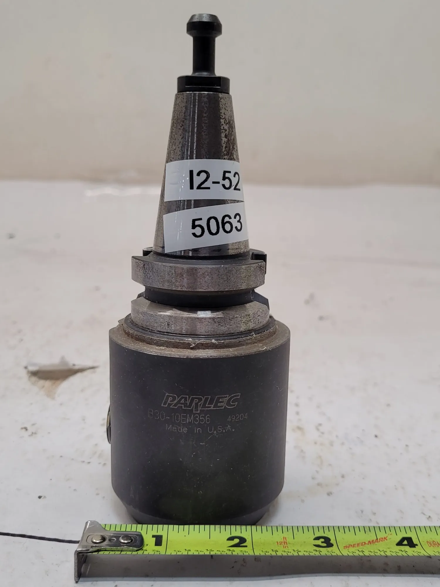 Parlec #B30-10EM356, tool holder, 6" H x 2.5" width - Image 4