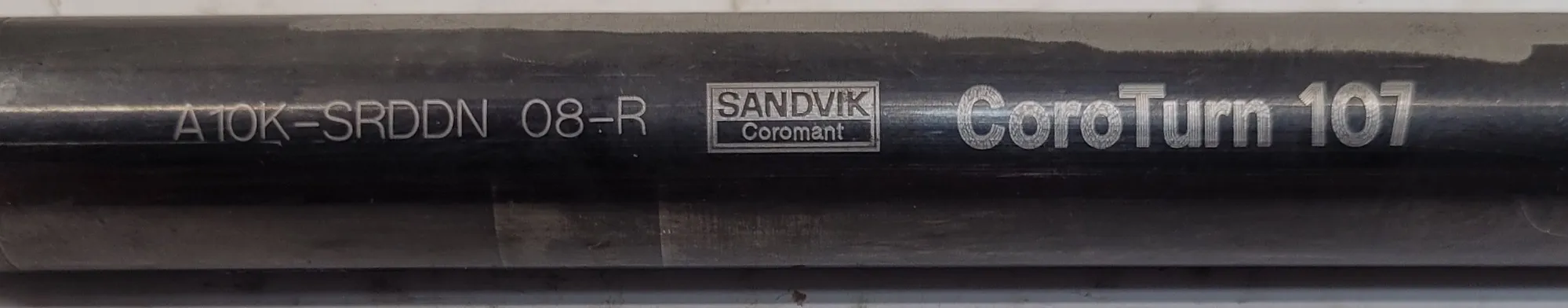 Sandvik Coromant #A10K-SRDDN 08-R, CoroTurn 107 boring bar - Image 2