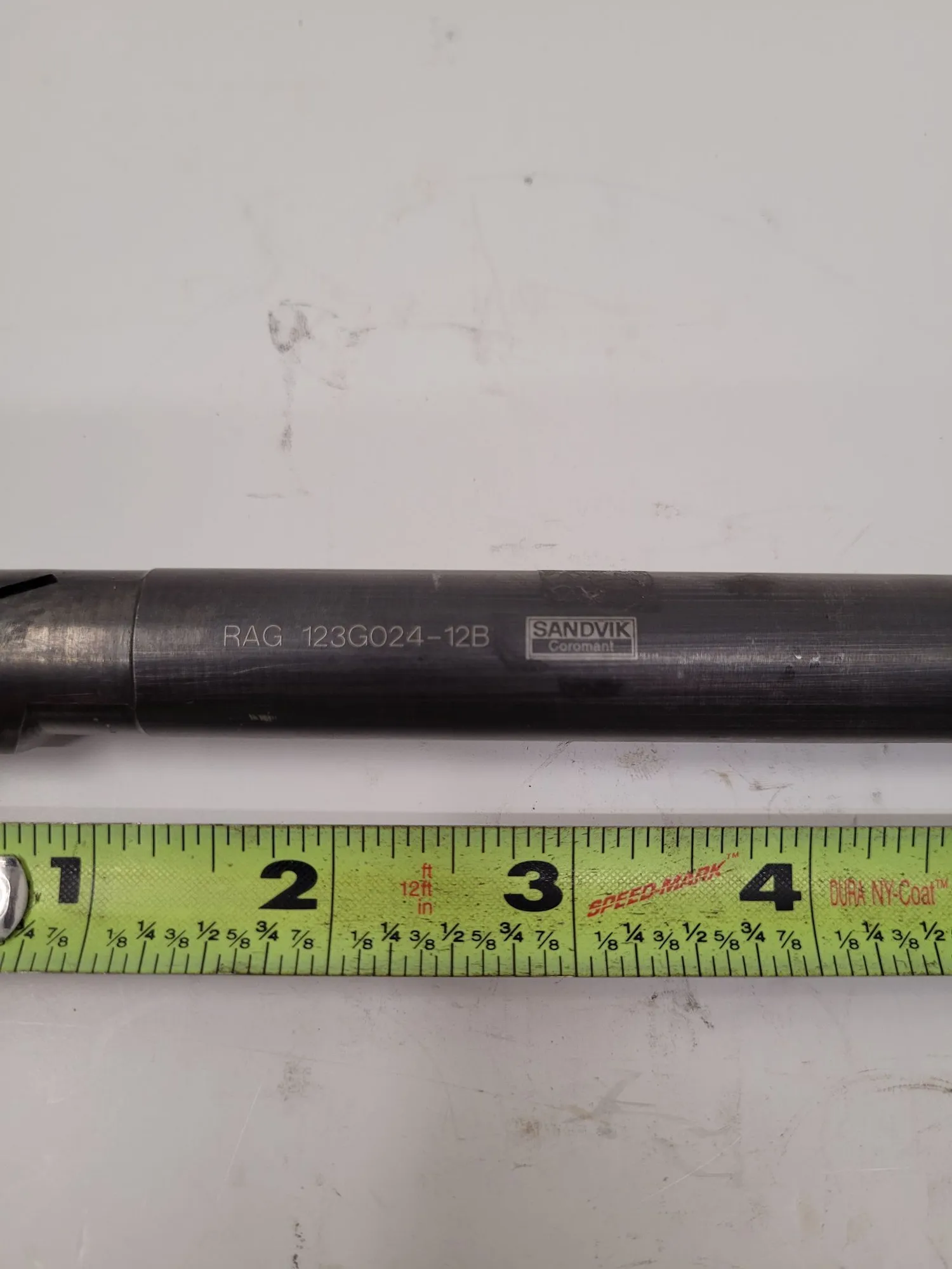Sandvik Coromant #RAG 123G024-12B, boring bar, .75" diameter, 1.18" min. bore, 1.5" - 3" overhang - Image 8