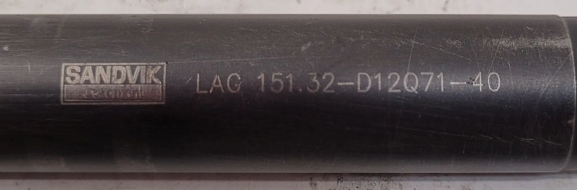 Sandvik Coromant #LAG 151.32-D12Q71-40, T-Max Q-Cut grooving boring bar - Image 5