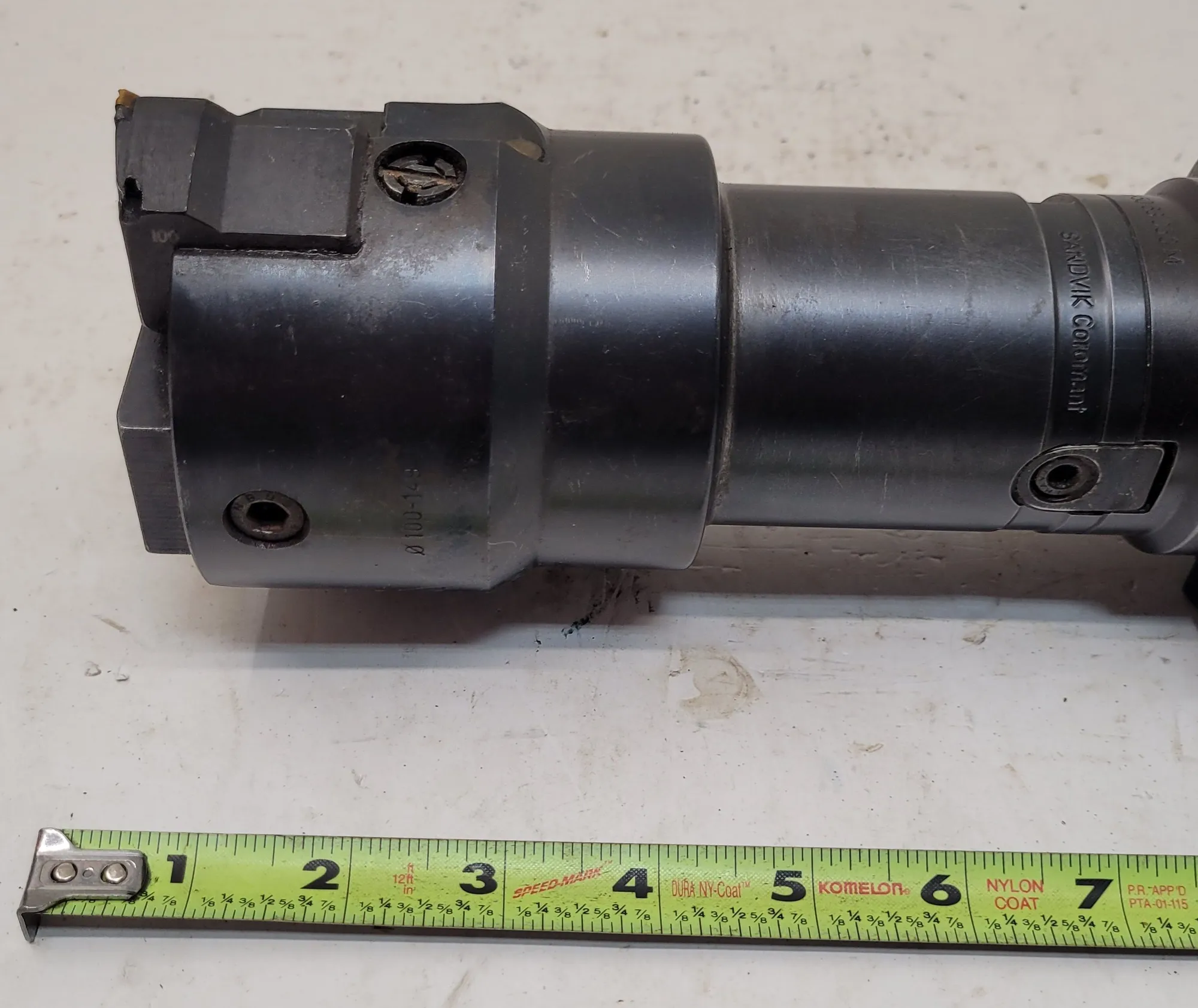 Sandvik Coromant #391.68-090 63 130, Varilock Trubore twin boring tool, w/CAT 50 holder - Image 4