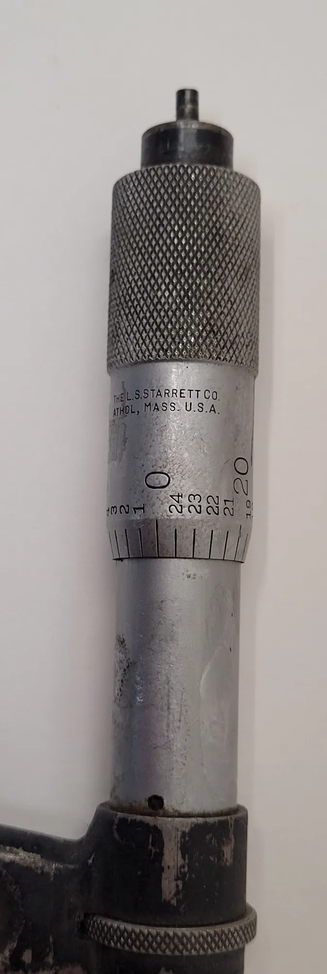 Starrett #436, outside micrometer, 7-8" range - Image 4
