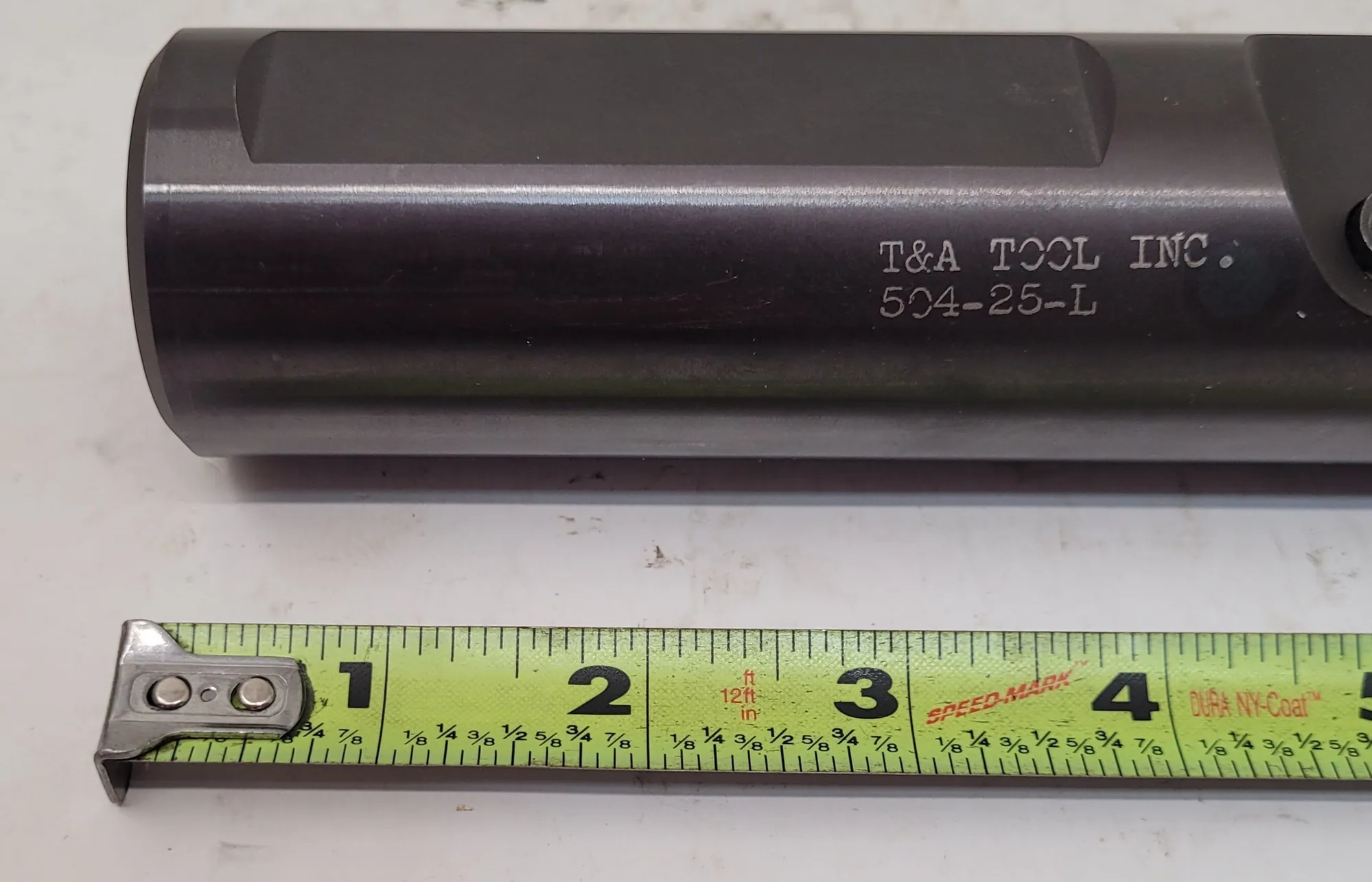 T & A Tool #504-25-L, boring tool, 1.75" shank, 6" OAL, left hand, clamp insert holder - Image 9