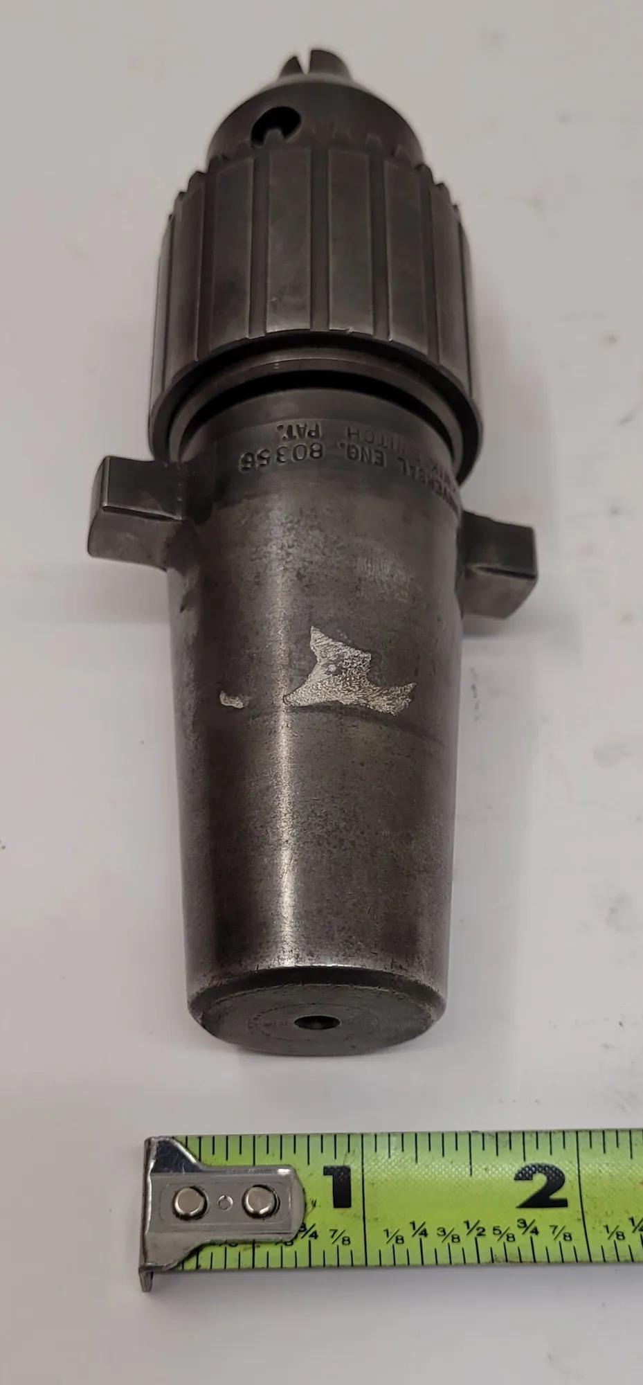 Universal Engineering #80356, Kwik Switch, w/Jacobs #6A 33JT drill chuck, 0-1/2" capacity - Image 6