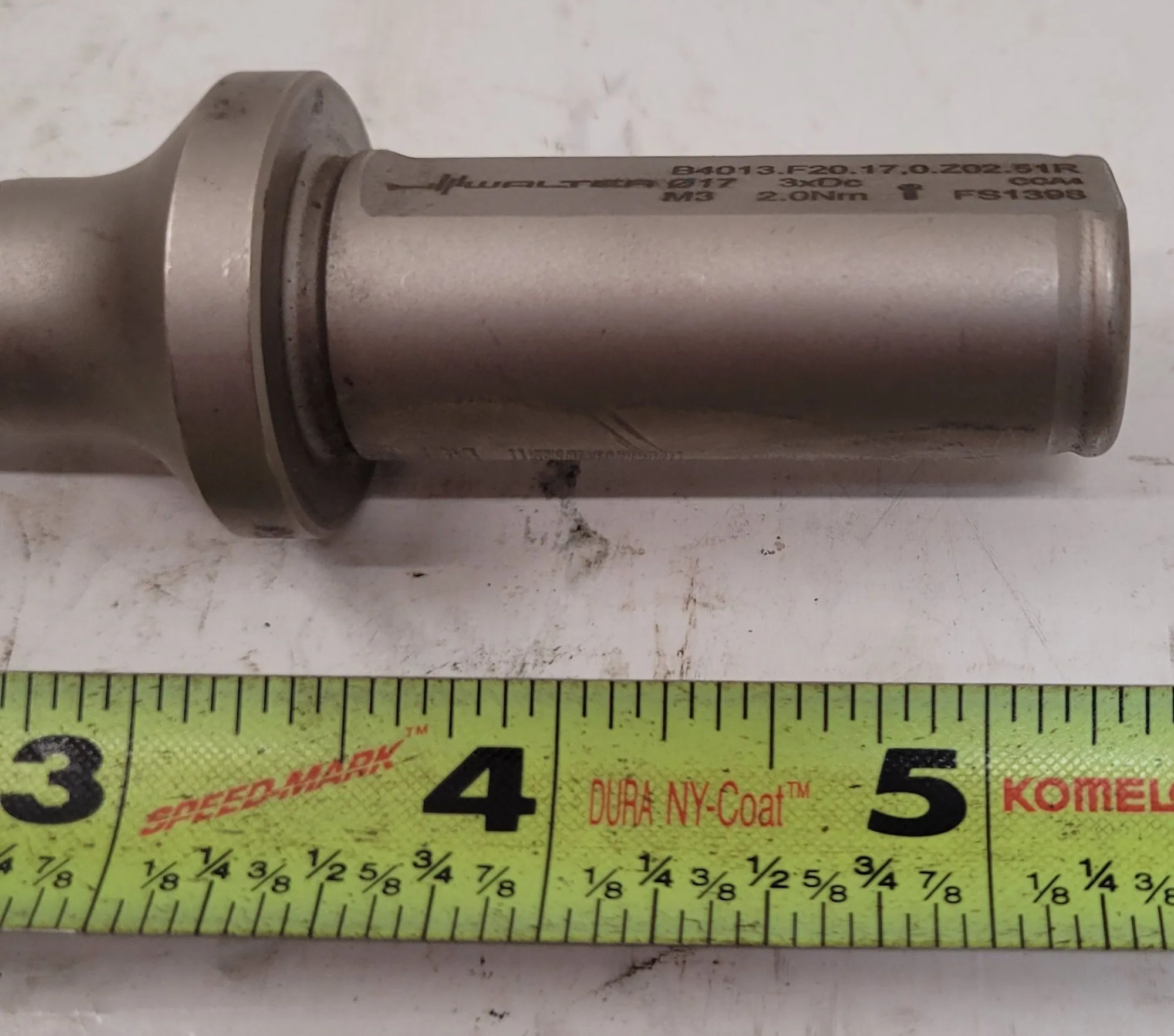 Walter #B4013.F20.17,0.Z02.51R, exchangeable drill tip, .669" - .708" cut diameter - Image 9