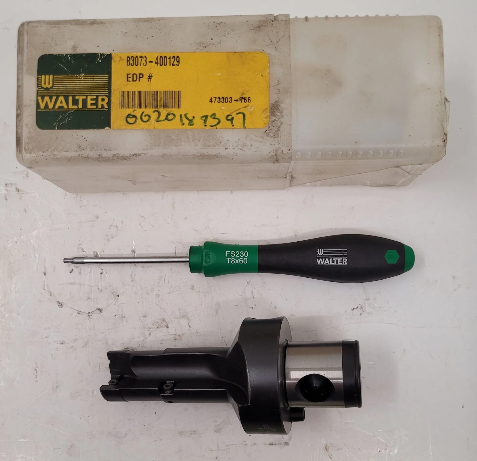 Walter #B3073-400129, stepped chamfering insert coolant drill mill, 23 mm diameter - Image 10