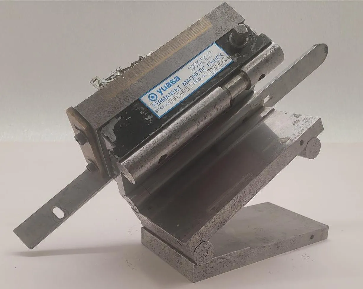 4" x 7" Yuasa #601-407, permanent magnetic chuck, 5" H - Image 7