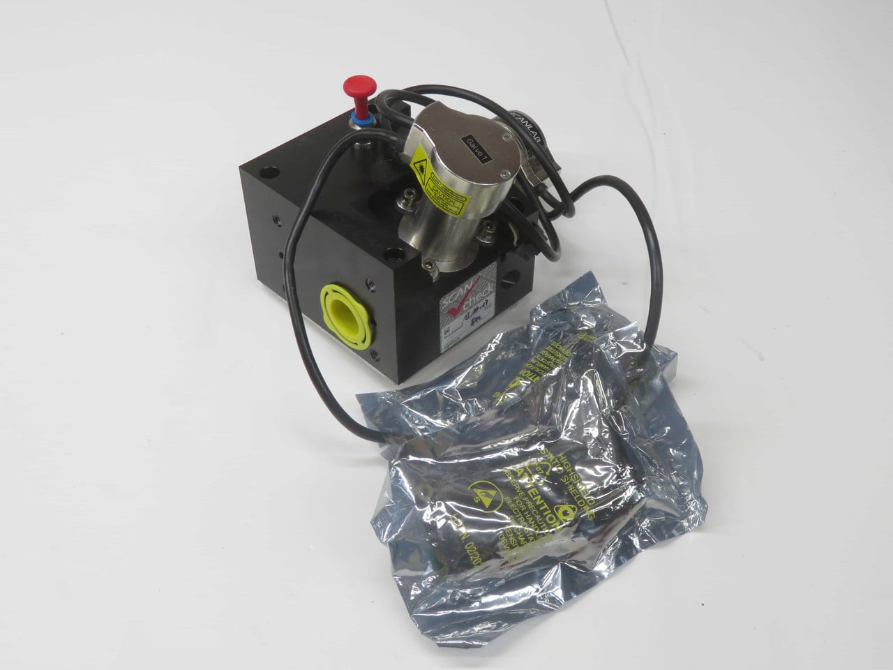 Scanlab #Intelliscan-SE-20, laser scan head, 20 mm aperture, SL2-100 digital interface, galvanometer scanner - Image 1