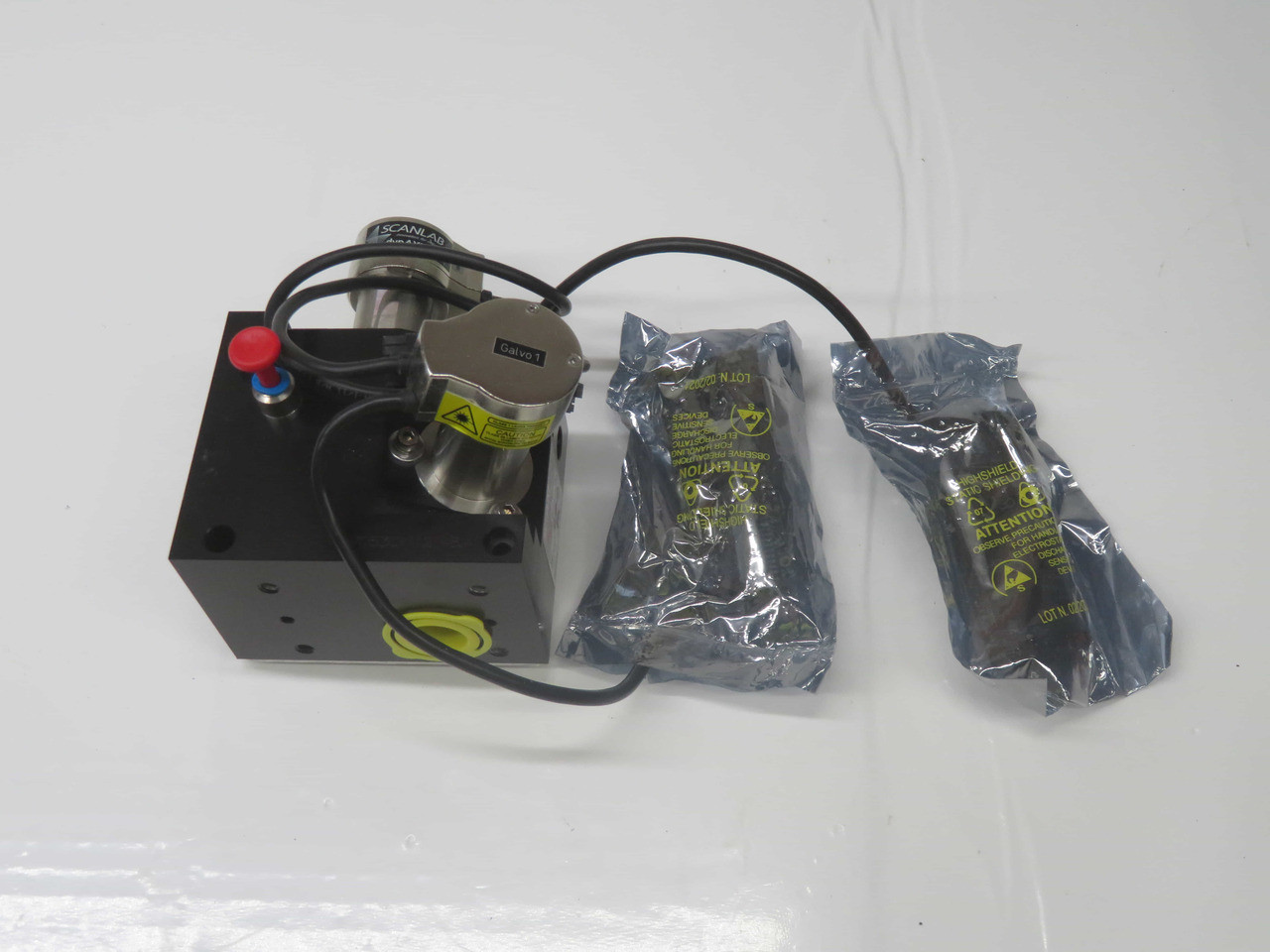 Scanlab #Intelliscan-SE-20, laser scan head, 20 mm aperture, SL2-100 digital interface, galvanometer scanner - Image 2