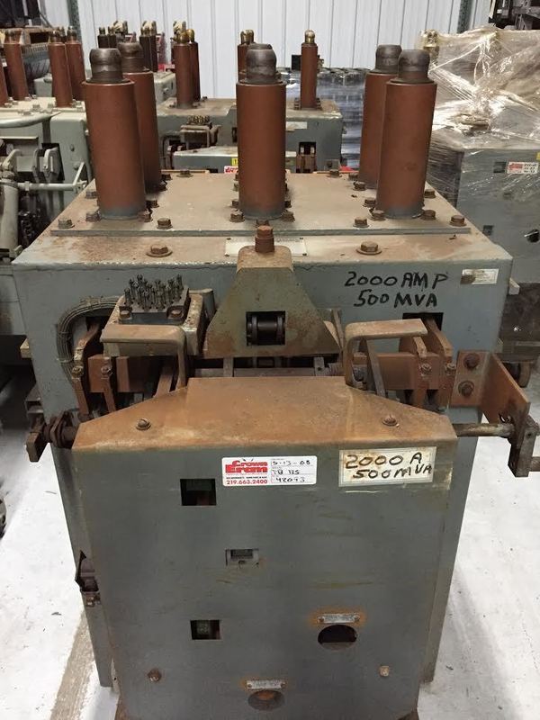 2000 Amps, General Electric, am-13.8- 500-5h-b - Image 1