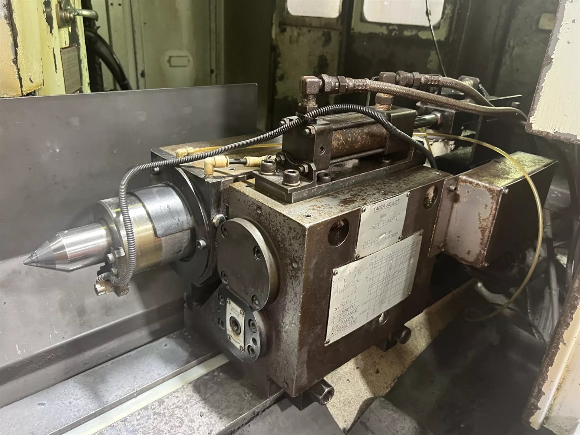 12.6" x 19.7" Yamazen #PD32-B50A, CNC angle head cylindrical grinder, Fanuc 21i-TB, 20" x 4.7" wheel, 15 HP - Image 3