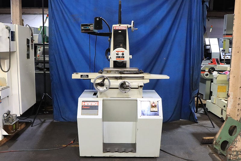 6" x 18" Harig #618, hand feed surface grinder, 7" x 1/2" x 1-1/4" wheel, Acu-Rite 1-axis digital read out - Image 1