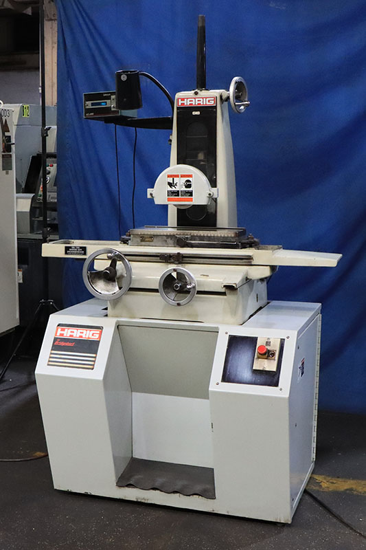 6" x 18" Harig #618, hand feed surface grinder, 7" x 1/2" x 1-1/4" wheel, Acu-Rite 1-axis digital read out - Image 3