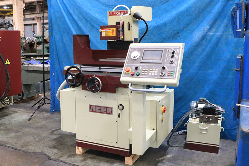8" x 18" Acer #SUPRA-818PD, hydraulic surface grinder, 3-axis automatic feeds, programmable automatic - Image 2