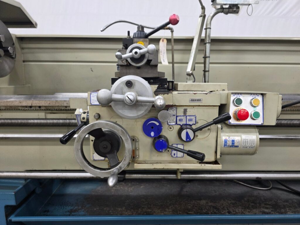 20" x 80" Baileigh #PL-2080, engine lathe, 13" swing over cross slide, Mitutoyo digital read out, steady - Image 4