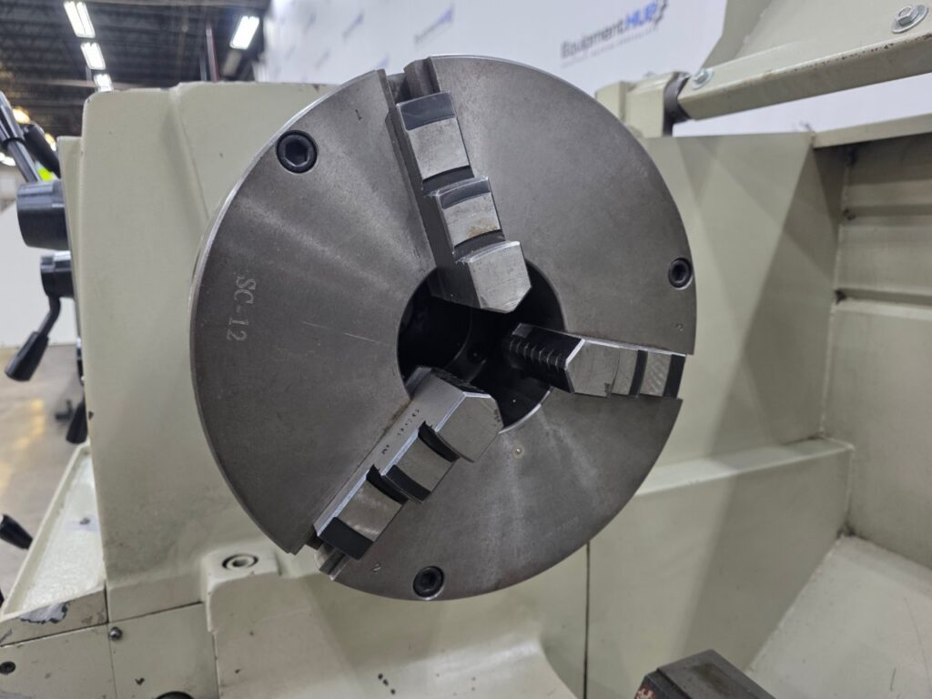 20" x 80" Baileigh #PL-2080, engine lathe, 13" swing over cross slide, Mitutoyo digital read out, steady - Image 5