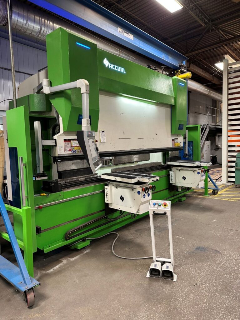 350 Ton, Accurl #Genius-350T, CNC press brake, Delem DA66T CNC Control, CNC crowning, 2021 - Image 2