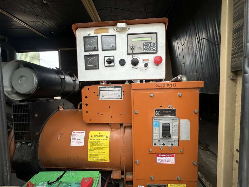 60 KW Generac #SD060, diesel generator set, 120/208 Volts, 93 HP @ 1800 RPM, Mitsubishi 4D34-T engine, sound - Image 8