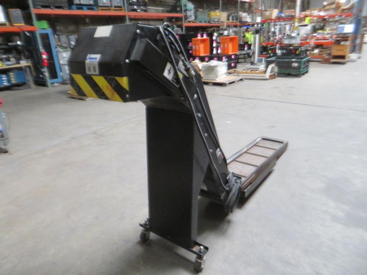 10" width x 60" L Jorgensen Conveyor #10-1117-A, Hinged Steel Belt Conveyor, 220 V., 3 Ph. - Image 3