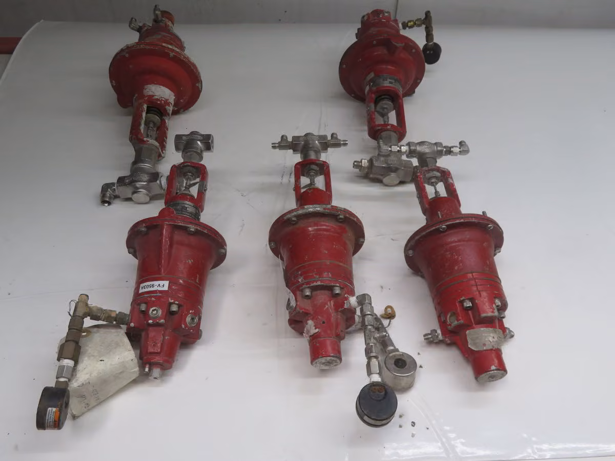 Badger Meter #1002GCN36CV0PBLN36, Research Control Valve, Globe Body, Series 1000, LOT of 5 - Image 2