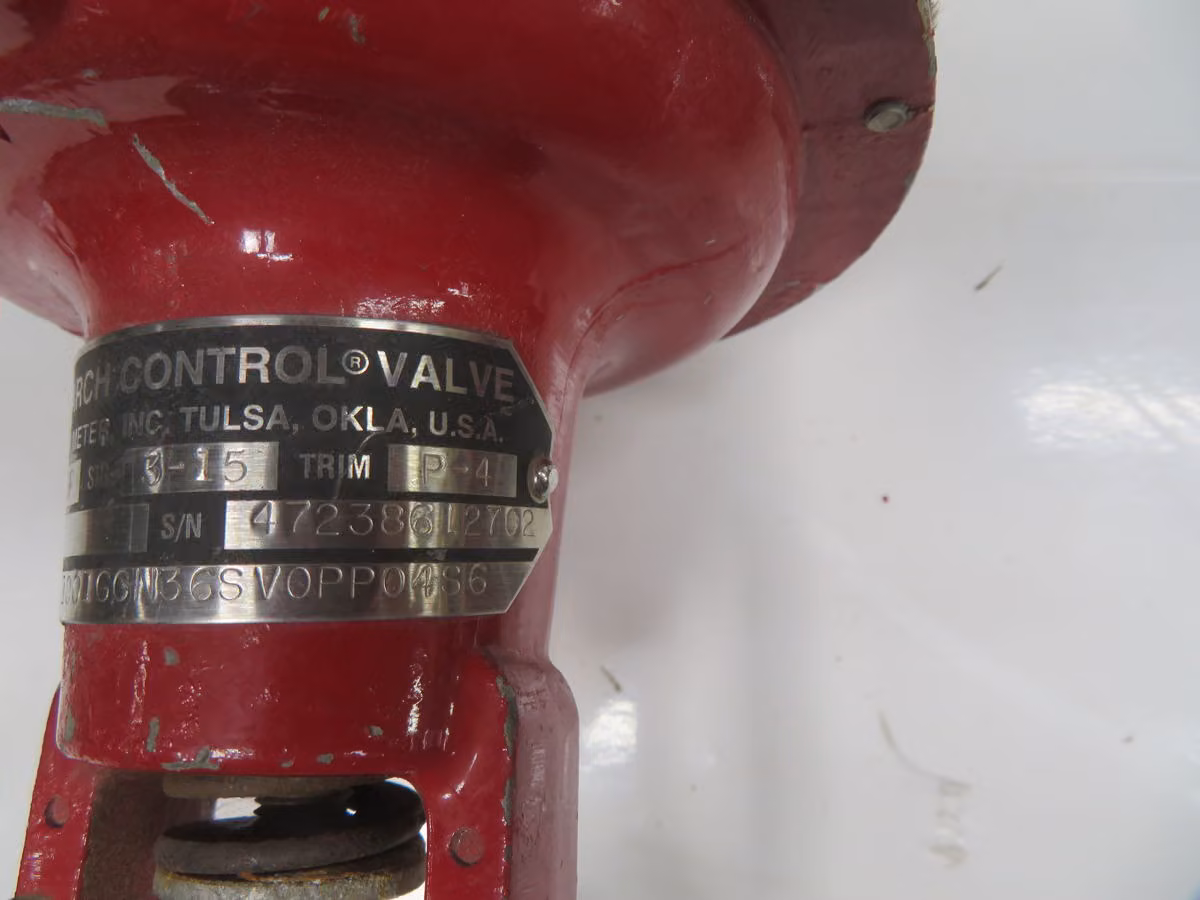 Badger Meter #1002GCN36CV0PBLN36, Research Control Valve, Globe Body, Series 1000, LOT of 5 - Image 5