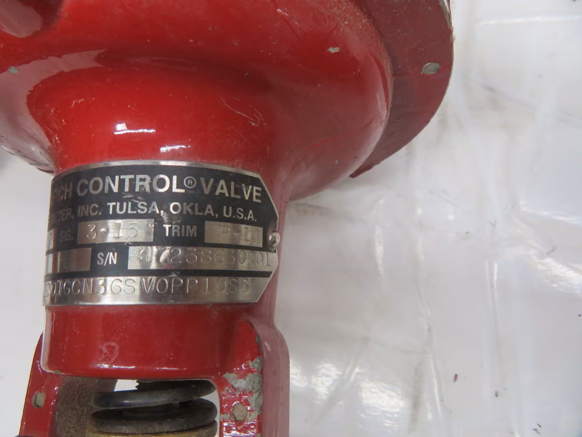 Badger Meter #1002GCN36CV0PBLN36, Research Control Valve, Globe Body, Series 1000, LOT of 5 - Image 7