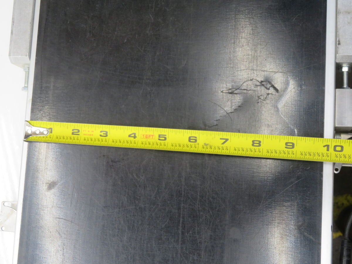 10" width x 58" L Dunkermotoren #403568-0, Band Belt Conveyor Assembly, 24 V. DC, 280 RPM, 1 NM - Image 5