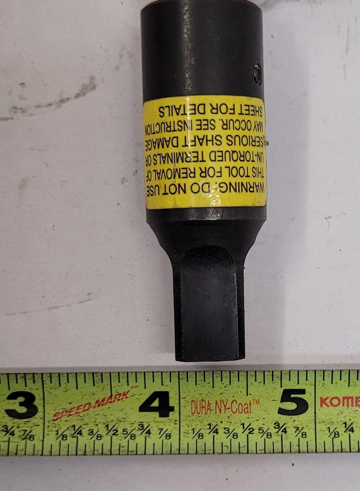 Ripley #MBTT-150, Meter Base Torque Tool, 150 in-lb. Preset, 16.5" Overall Length - Image 6