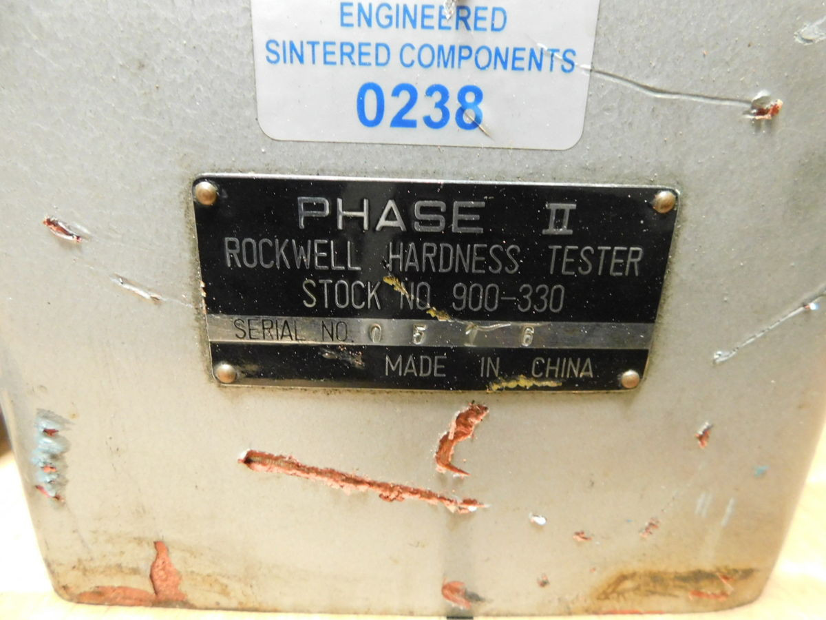 Rockwell Phase II #900-330, Hardness Tester - Image 8