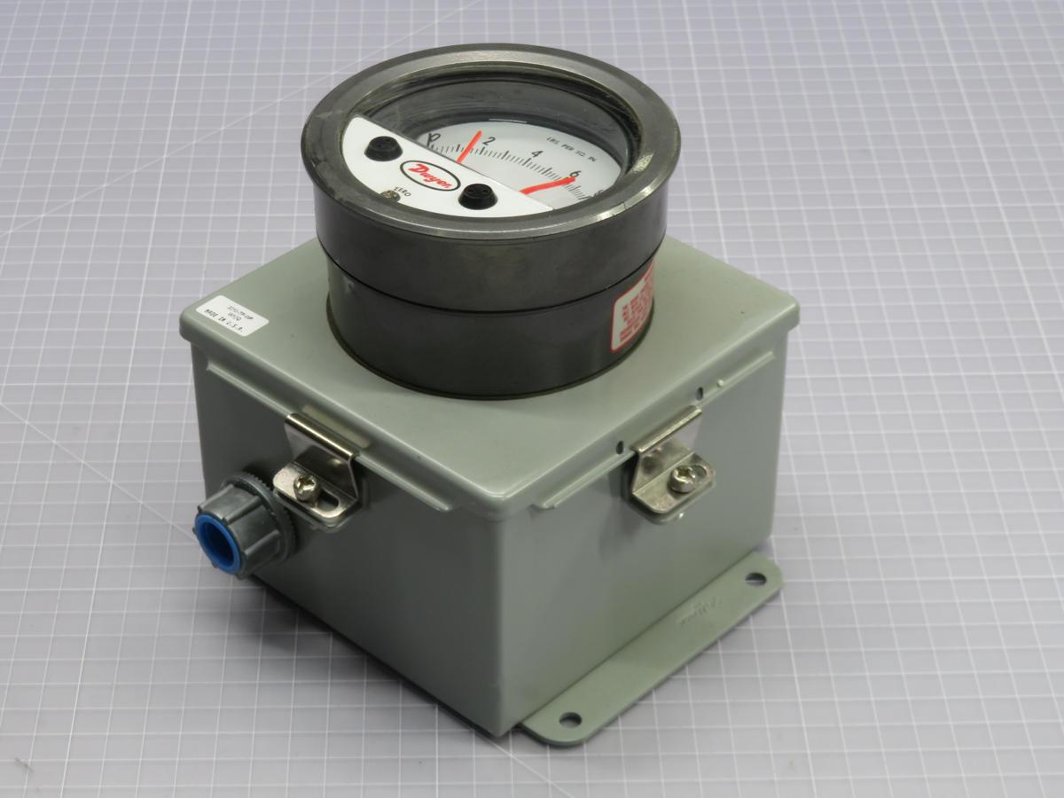 Dwyer #3210-TP-WP-W12Q, Photohelic Pressure Gauge, 0-10 PSID - Image 2