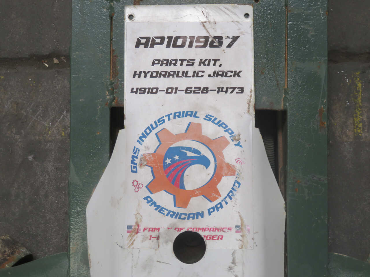 20 Ton, GMS Industrial Supply #AP101987, Hydraulic Floor Jack - Image 8