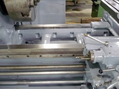 No. 10A Jones & Lamson, saddle type turret lathe, 30" swing o/ways, 22" swing over cross slide, 70" center - Image 7