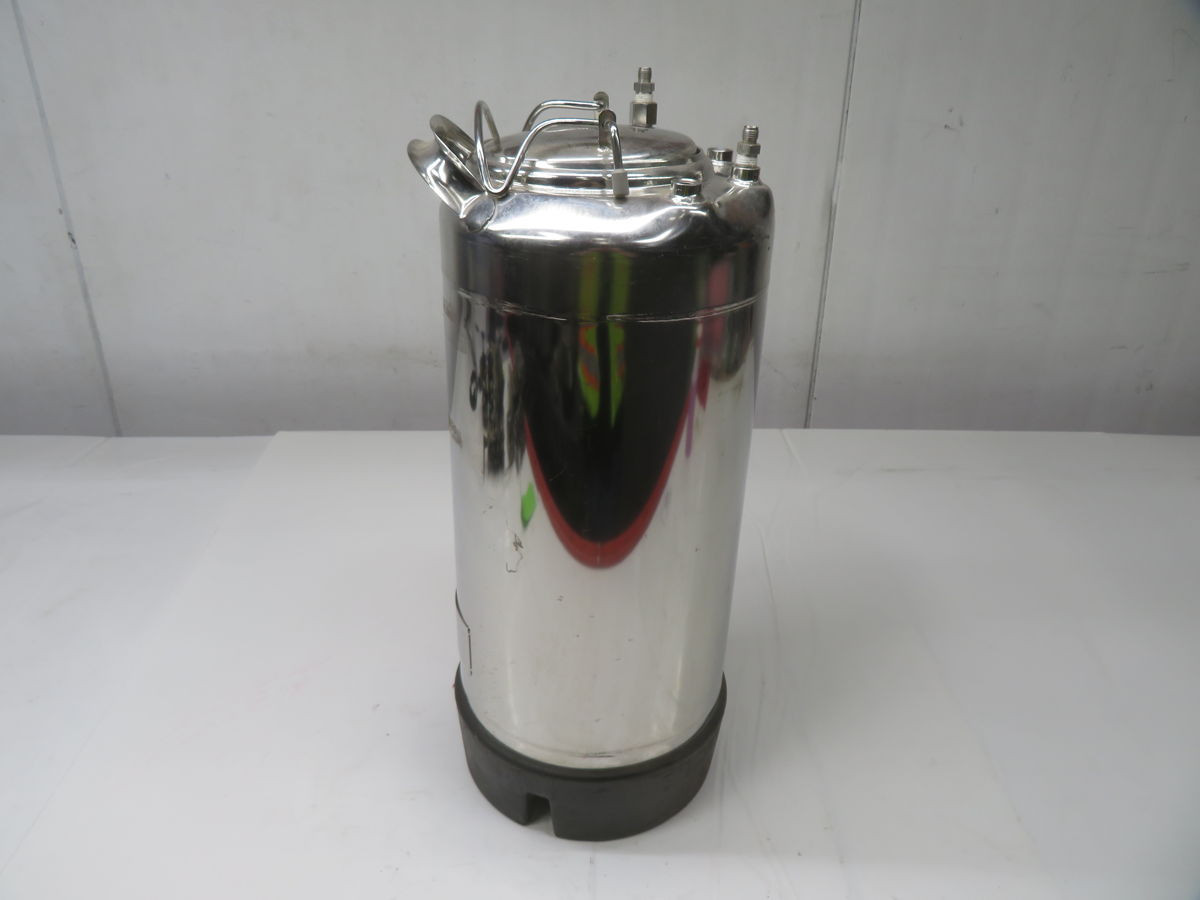 2 Gallon Alloy Products #82, Stainless Steel Pressure Vessel, T-316L, 4" x 6" Elliptical Lid - Image 4