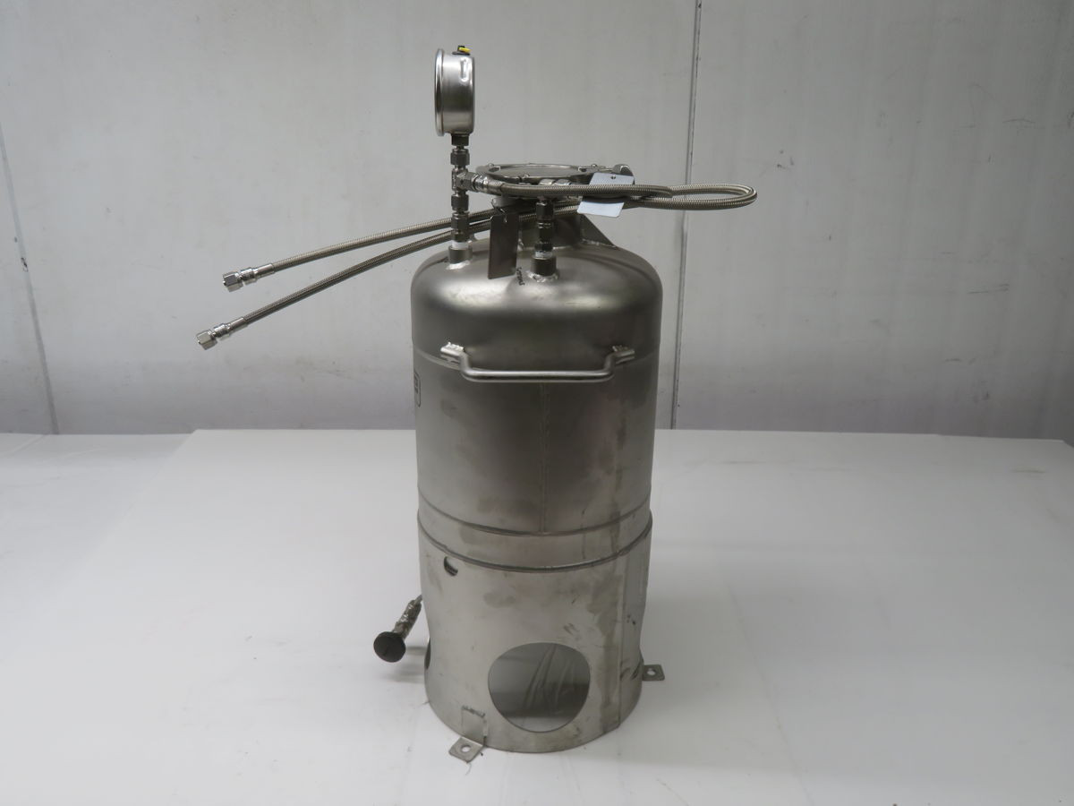 3 Gallon Pope Scientific, Stainless Steel Pressure Vessel, T-316L - Image 5