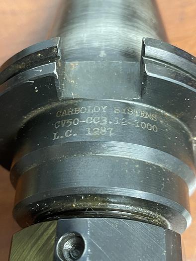 Carboloy #CV50-CC3.12-1000, CAT 50 Collet Holder, TG100 Series, 2023 - Image 2