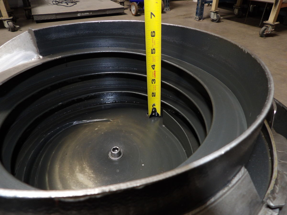 Vibratory Bowl Feeder, counter clock wise, 12" diameter, 120 V., 1 Ph. - Image 5