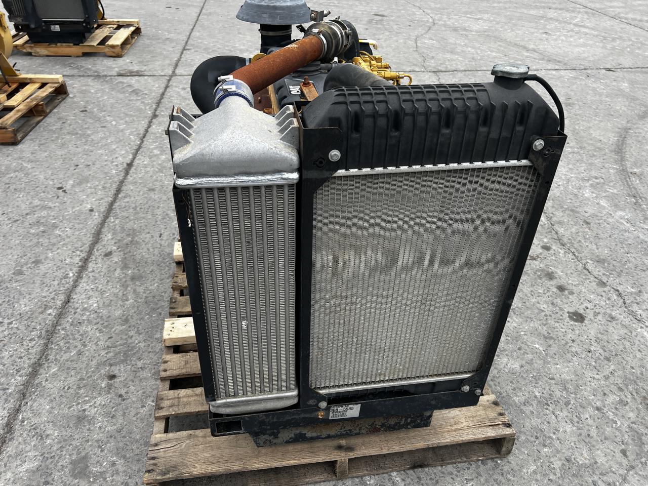 130 HP Caterpillar #C4.4, Industrial Diesel Engine Power Unit, radiator & air cleaner, 11-1/2" flywheel - Image 7