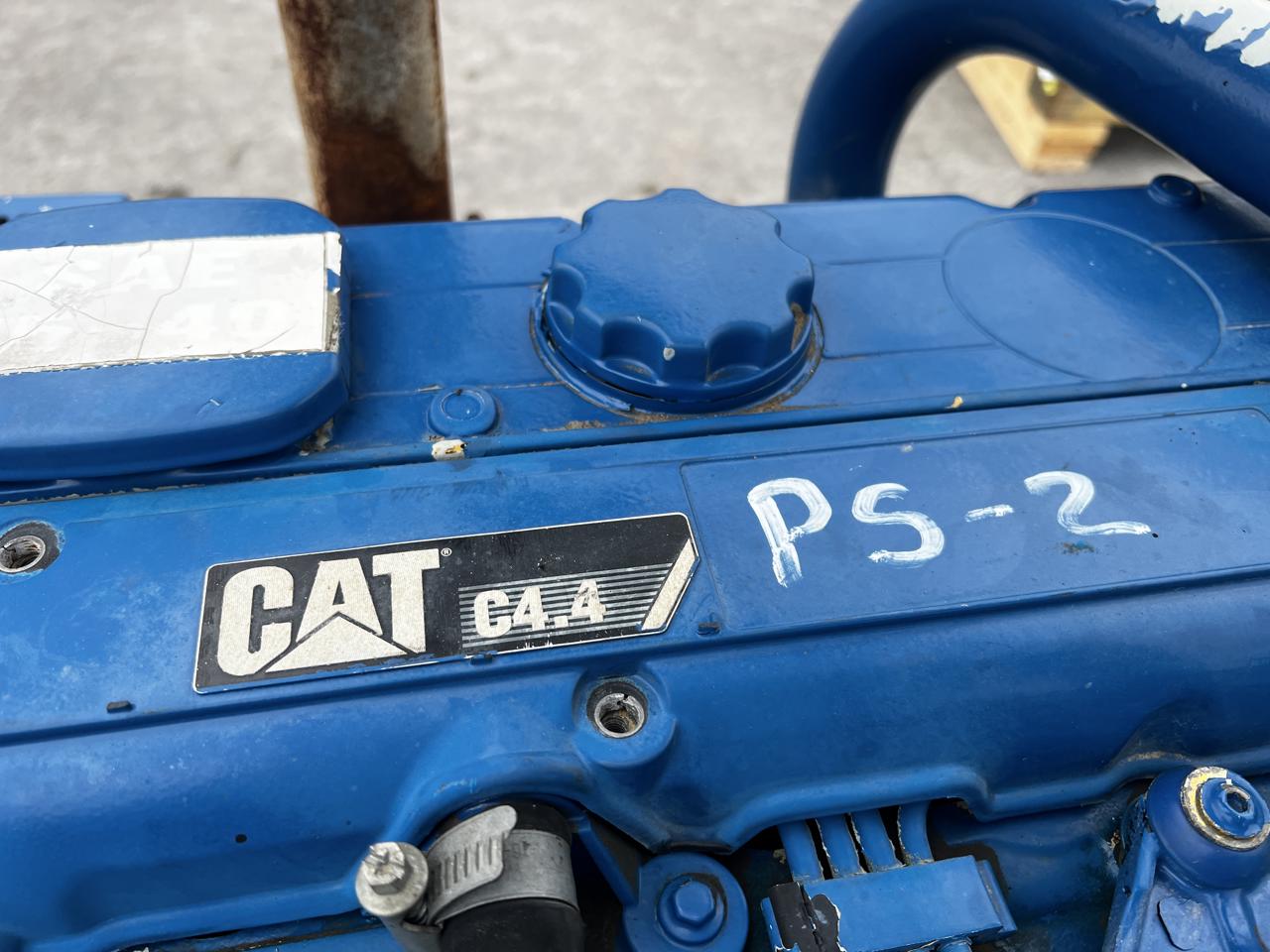 110 HP Caterpillar #C4.4, Mechanical Diesel Engine Power Unit, radiator, air cleaner & controls, 11-1/2" - Image 9