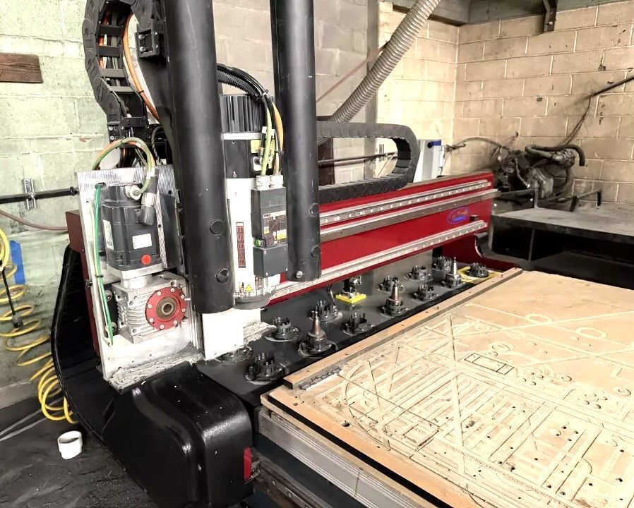 Thermwood #Cut-Ready-Cut-Center, CNC Router, 5' x 10' table, Ultra 6 CNC, vacuum pump, 2021 - Image 3